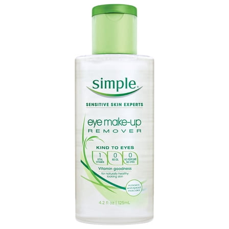 Simple Kind to Eyes Eye Makeup Remover Eye Makeup Remover, 4.2 oz