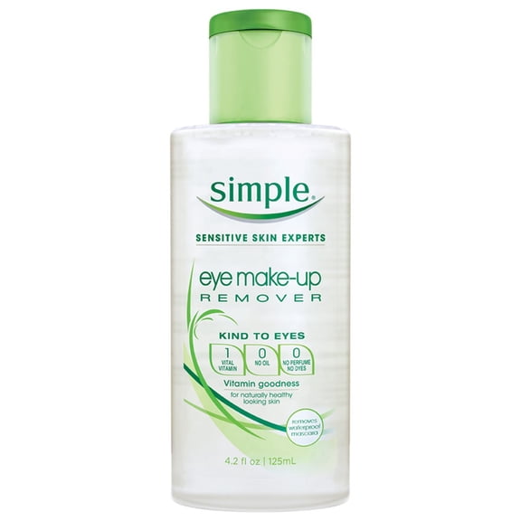 Simple Kind to Eyes Eye Makeup Remover Eye Makeup Remover, 4.2 oz