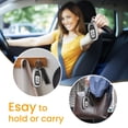 thumbnail image 4 of Key Case Holder Protector Keychain for Audi A3 A4 A5 A6 A7 A8 Q5 Q7 Q8 R8 RS4 RS5 RS6 RS7 S4 S5 S6 S7 S8 SQ5 Luxury Metal Leather Soft Shell, 4 of 8