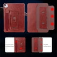 thumbnail image 2 of Dteck Business Case for iPad Air 11 Inch M3/M2 (2025/2024), Strong Magnetic Auto Sleep Shockproof Case with Absorbing Multi-Angles Stand, Pen Holder, Card Slot, Red, 2 of 8