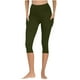 thumbnail image 5 of TaTaai Women's High Waisted Yoga Capris with Pockets Butt Lifting Solid 7/8 Length Leggings Athletic Workout Gym Fitness Non-See-Through Gift, 5 of 8