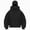 T153-Black, variant on NOLDARES Women's Balaclava Hoodie Full Zipper Jacket Double Hooded Sweatshirt Wind Resistant Athletic Coat(T153-Black,L)