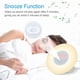 thumbnail image 5 of Wake Up Light Alarm Clock Sunrise/Sunset Simulation Digital Clock with FM Radio 7 Colors Light Nature Sounds Snooze Function Touch Control, 5 of 5