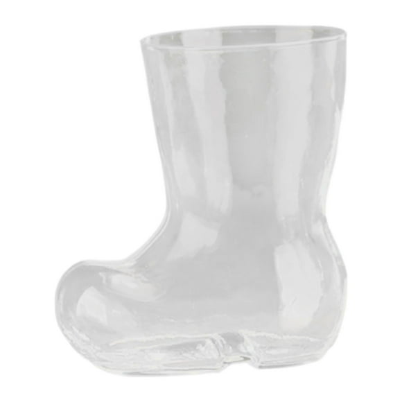 Jarra de cerveza con forma de bota de 380 ml, copas de vino, vasos para café helado, vasos para bebidas frías para festivales, fiestas, karaoke y más.