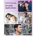 thumbnail image 7 of Skdwakiz Ear Plugs for Sleeping Noise Cancelling, 45dB Noise Reduction Earplugs with 8 Eartips, Soft Reusable Earbuds, Silicone Hearing Protection Earplugs for Sleep, Deep Focus, Travel & Swimming, 7 of 7