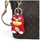 thumbnail image 3 of 1 PCS Llavero de tigre Calidad Durable PU Cuero Colgante de tigre Llavero de buena suerte Llavero de tigre Accesorios para bolso para mujer Llavero Monedero Coche Lujo, 3 of 4