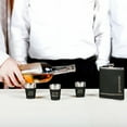 thumbnail image 2 of Groomsman - One 8 oz Flask & Two 1.5 oz Shot Glass Set, 2 of 8