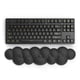thumbnail image 5 of Alfombrilla de ratón de nube de algodón, teclado suave y cómodo para escribir, reposamuñecas, ergonómico, 5 of 9
