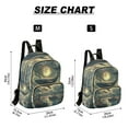 thumbnail image 2 of FORMRS Mini Backpack Purse for Women Travel Daypack Casual Shoulder Bag, Whale and Moon, 2 of 7