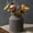 Brown and Black, variant on Rustic Vases for Home Decor. Ceramic Vase for Dining Table Decor. Terracotta Decorative Vase 9.7IN.