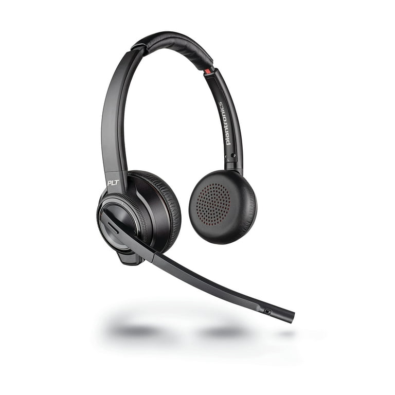 Plantronics - Savi 8220 Office Wireless DECT Headset (Poly) - Dual