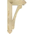 thumbnail image 3 of Ekena Millwork 4"W x 16"D x 28"H Legacy Arts & Crafts Rough Sawn Bracket, Douglas Fir, 3 of 4