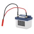 thumbnail image 2 of Simulation Battery Low Voltage Alarm Accessory for SCX10/TRX4 1/8 1/10 RC Car Model, White, 2 of 5