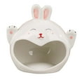 thumbnail image 2 of Milaget Pet Ceramic Hamster Bedding Hideout Nest Accessories for Small Animal Cute Shape Rabbit, 2 of 6
