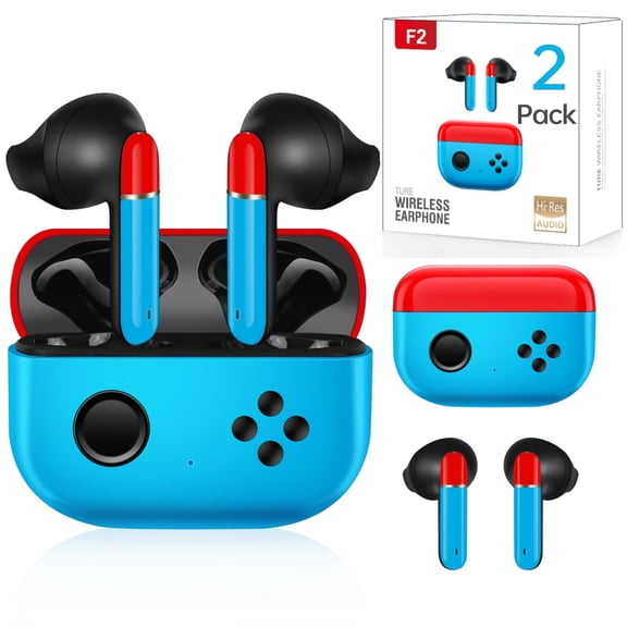 Kids Adults Wireless Earbuds, Bluetooth 5.3 Touch Control Wireless Earbuds for Kids Adults with Charging Case,Ear Buds for Gifts