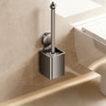 thumbnail image 1 of Toilet Brush With Hard Bristles Bathroom Cleaning Bowl Brush Kit Modern And Compact Toilet Cleaner Brush Long Handle Bristles For Bathroom, 1 of 6