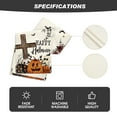 thumbnail image 6 of Sm:)e Bat Cross Pumpkin Ghost Halloween Table Runner 13 x 60 Inch, Sensonal Kitchen Dining Table Decor for Home Party, 6 of 7