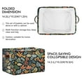 thumbnail image 3 of Square Storage Basket 14.2*10.2*8.3 Inch One Sizex1 Shelf Basket Open Home Storage Bins Bedroom Storage Basket Closet Storage Stylish Decor Hawaiian Grass, 3 of 9
