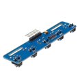 thumbnail image 1 of 5 Channel Infrared Reflective PIR Sensor Module TCRT5000 5 Way/Road IR Photoelectric Switch Barrier Line Track Module Sensor Module, 1 of 5
