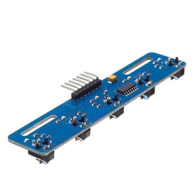 5 Channel Infrared Reflective PIR Sensor Module TCRT5000 5 Way/Road IR Photoelectric Switch Barrier Line Track Module Sensor Module