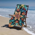 thumbnail image 4 of PHYHOO Bohemian Print Sand Free Microfiber Beach Towel Lightweight Oversized Quick Dry for for Swimming, Pool, Camping, Yoga, Traveling Essentials Accessories Vacation Stuff 30x60in, 4 of 8