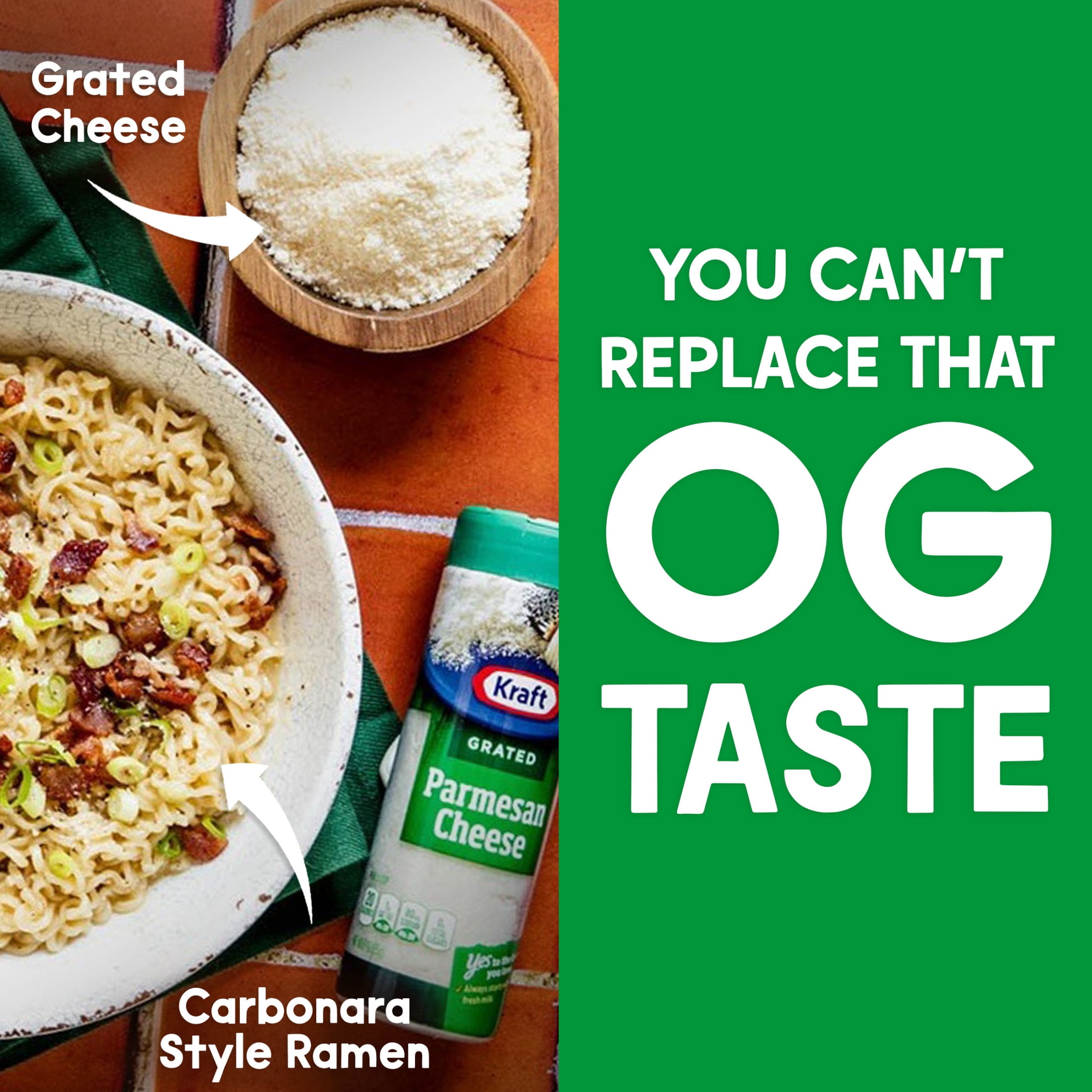 Kraft Natural Grated Parmesan Cheese Shaker, 3 oz Bottle