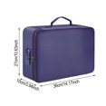 thumbnail image 3 of Fireproof Document Box with Lock, Heat Insulated Fireproof＆Waterproof Box File Organizer, Portable Home Travel Safe Storage for Important Documents, 3 of 9