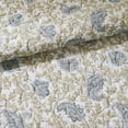 thumbnail image 2 of 6 Piece Cotton Percale Quilt Set with Throw Pillows Yellow King/Cal King - Reversible Farmhouse Style, Oeko-Tex Certified, Includes Shams, 2 of 13