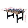 thumbnail image 2 of Jopath 5FT Soccer Table,Children's Game Table,Table Games for Kids and Adults for Family Game Room Brown, 2 of 6