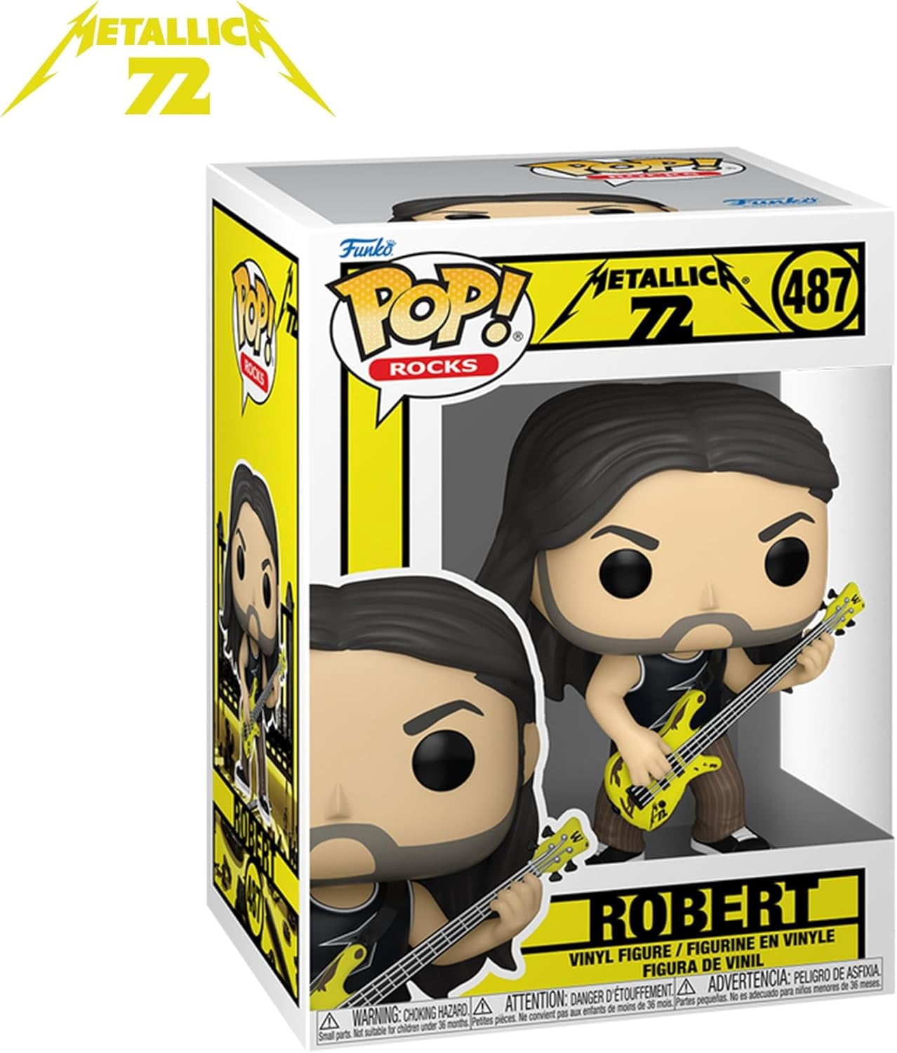 Funko POP! Rock, Metallica - Robert, 72 Seasons collectible Vinyl