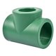 thumbnail image 2 of tee reducida 2 1/2 x 2 pulgadas verde tuboplus, 2 of 4