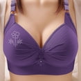 thumbnail image 1 of Women's Plus Size Full Coverage Wireless Bra, Seamless Wirefree Comfort Everyday Support for Large Bust, 1 of 6