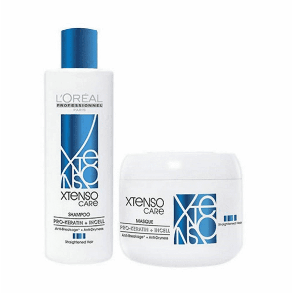 L'Oreal Professional Paris Xtenso Care Shampoo 250 ml & Masque 196 gm