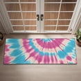 thumbnail image 2 of Colorful Tie Dye Mandala Pattern Door Rugs,Washable Non Slip Door Mats Indoor,Decorative Door Mats,Entry Mat Indoor for Entrance,Bedroom,Kitchen,Bathroom,16"x47", 2 of 6