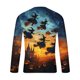thumbnail image 4 of Blusas y camisas de manga larga con cuello redondo, moda casual para hombre, estampado deportivo, blusas de manga larga con cuello redondo, camisas para hombre, blusa de poliéster, 4 of 5