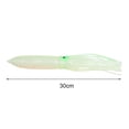 thumbnail image 6 of Ettsollp 30CM/55G Soft Squid Skirt Bait Glow in The Dark Realistic Stretch Freshwater Seawater Universal Artificial Colorful Octopus Lure Fishing Supplies, 6 of 8