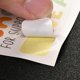 thumbnail image 3 of 10 hojas de pegatinas de agradecimiento de papel recubierto, etiquetas autoadhesivas con la palabra "Gracias", patrón de arcoíris, 3 of 3