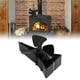 thumbnail image 1 of Ventilador de Estufa de Madera, Aleación de Aluminio de 3 Cuchillas de aluminio Ambiental de Bajo Ruido de Bajo Ruido de Ventilador Termoeléctrico Alimentado por Horno para Horno, 1 of 7