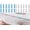 Blue White, variant on Bed Sheet Grippers 24 Pack, Plastic Fastener Clips for Sheets, Mattress Covers and Bedding, Snug Wrinkle Free Bed Sheet Holder Set TIKA