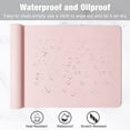 thumbnail image 5 of Desk Pad, 30" x 14" PU Leather Desk Mat, XL Extended Mouse Pad, Waterproof Desk Blotter Protector, Ultra Thin, 5 of 5