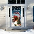 thumbnail image 4 of Axiiglly Christmas Decorations Christmas Door Cover, Xmas Backdrops Decor Festive Door Banner, Door Covers Decorative for Home Wall Party Holiday Kitchen, 35.4"×70.9", 4 of 6