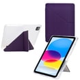 thumbnail image 2 of FOXDOCK Tablet Case for iPad Pro 12.9 – Clear Acrylic Back, Auto Sleep/Wake, Tri-Fold Stand, Full Protection Tablet Cover, 2 of 5
