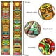 thumbnail image 3 of Suministros de decoración de fiesta hawaiana, cartel de puerta, tótem Tiki, Aloha, hawaiana, Luau, Moana Tropical, decoraciones de fiesta de cumpleaños, 3 of 4