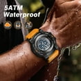 thumbnail image 4 of A ALPS Men’s Digital Analog Watches Military Sport Outdoor Wristwatch Waterproof Wristwatch Gift for Man Father's Day Gifts, 4 of 9