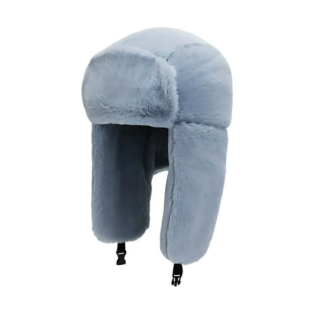 Transemion Stylish And Tear-resistant Hat For Autumn And Winter Wide Application Ski Hat grey 1Set