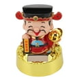 thumbnail image 2 of Dios de la Fortuna de la Suerte que Agita el Oro Solar, Dios Chino de la Buena Superte, Dios que Agita El Feng Shui, Dios de la Riqueza Oscilante, 2 of 7