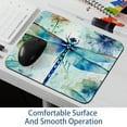 thumbnail image 6 of Dragonfly Square Desk Pad Mouse Pad, 8.3x9.8 Inch Non-Slip Rubber Bottom Printed Mousepad for Office and Gaming, 6 of 6