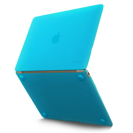 MacBook 12 inch Case Silicone Touch Cover A1534 (Newest Version) - Aqua Blue