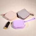 thumbnail image 5 of Shoreew Silicone Storage Bag with Wrist Strap Square Shape Zipper Closure Waterproof Portable Keys Earphone Lipstick Cards Storage Pouch Samll Item Organizer, 5 of 7