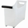 thumbnail image 5 of Storage Bin with Handle and Rolling Wheels for Kitchen Organization Plastic, 5 of 5